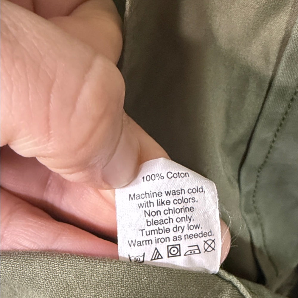 Madewell Army Green Utility Jacket - Picture 9 of 9